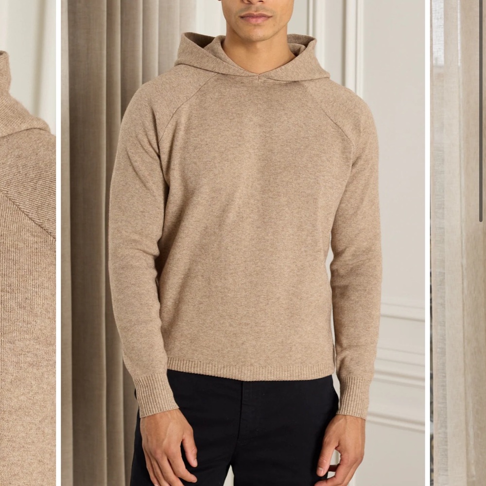 THEO KNITTED HOODIE